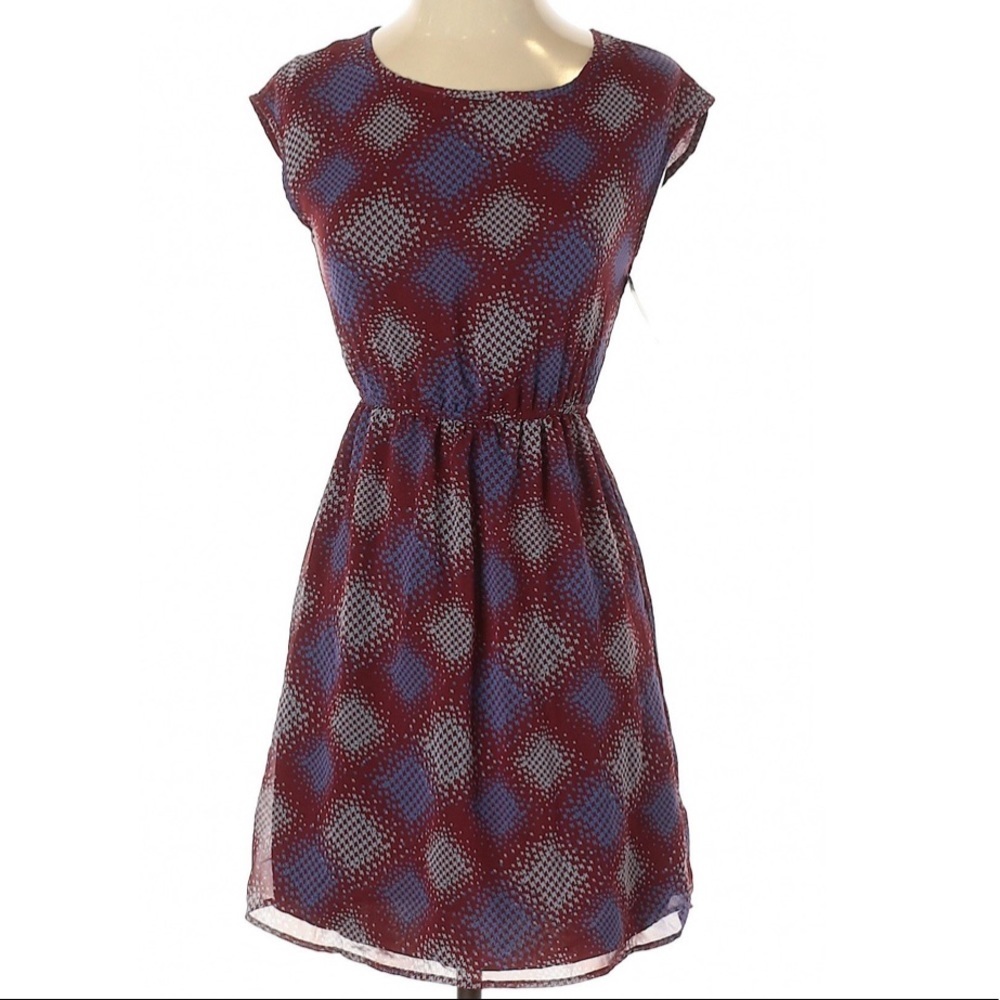 ✨Dee Elle Women Red Casual Dress XS